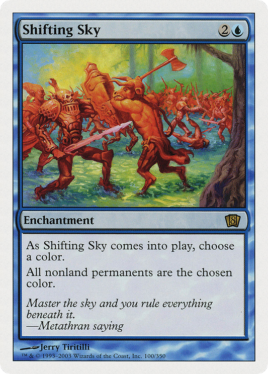 Shifting Sky (8ED-100★) (Foil)