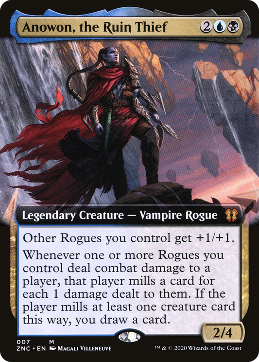 Anowon, the Ruin Thief (ZNC-007) (Extended Art) (Foil)
