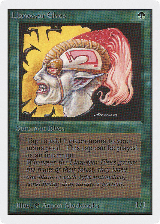 Llanowar Elves (2ED-211)