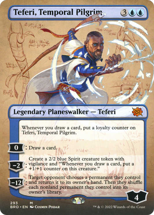 Teferi, Temporal Pilgrim (BRO-293) (Borderless)