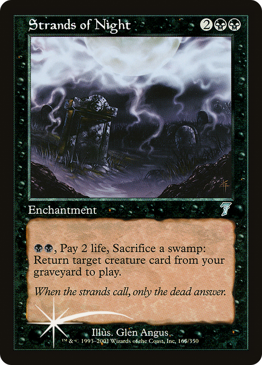 Strands of Night (7ED-165★) (Foil)