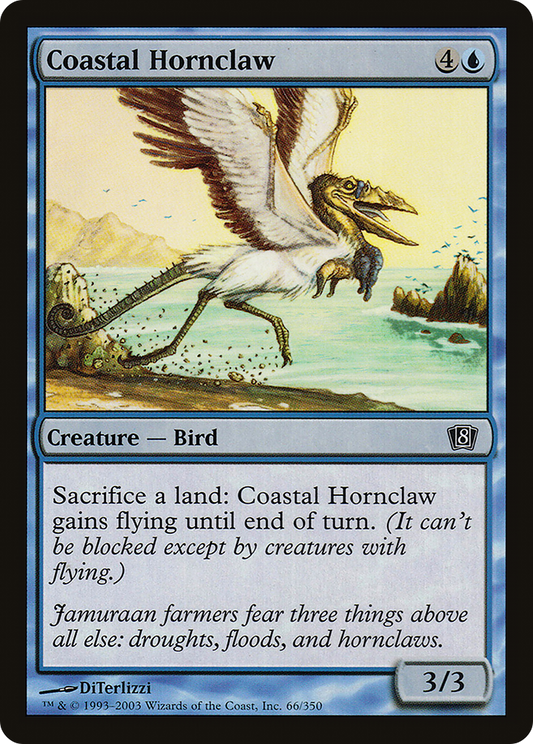 Coastal Hornclaw (8ED-66★) (Foil)