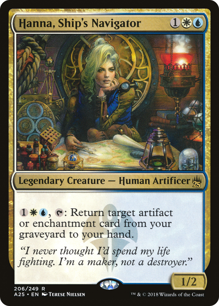 Hanna, Ship's Navigator (A25-206)