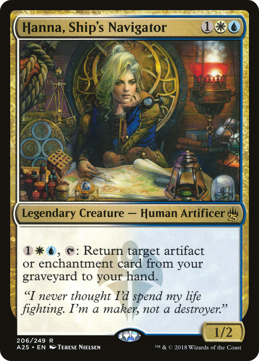 Hanna, Ship's Navigator (A25-206)