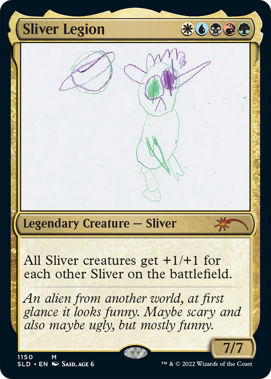 Sliver Legion (SLD-1150) (Foil)