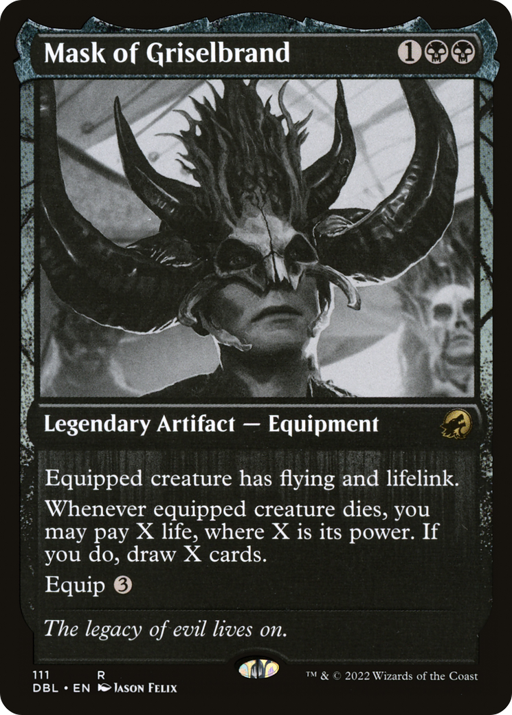 Mask of Griselbrand (DBL-111) (Foil)