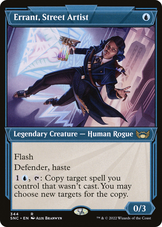 Errant, Street Artist (SNC-344) (Showcase) (Foil)