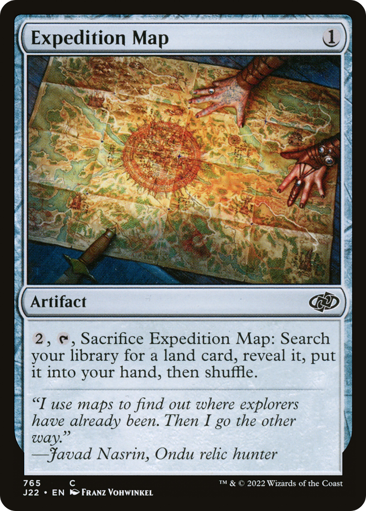 Expedition Map (J22-765)