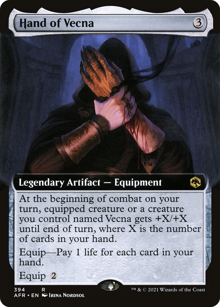 Hand of Vecna (AFR-394) (Extended Art) (Foil)