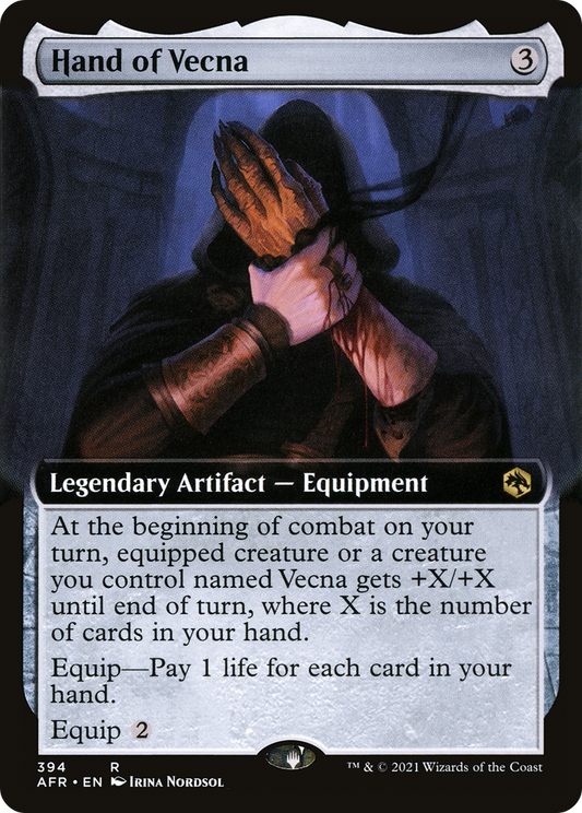 Hand of Vecna (AFR-394) (Extended Art) (Foil)