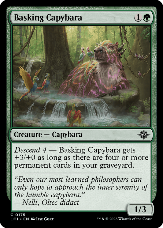 Basking Capybara (LCI-175) (Foil)