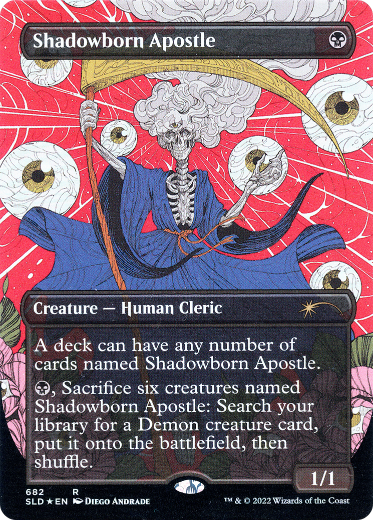 Shadowborn Apostle (SLD-682) (Borderless) (Foil)