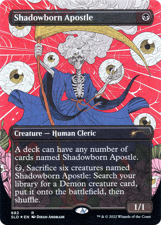 Shadowborn Apostle (SLD-682) (Borderless) (Foil)