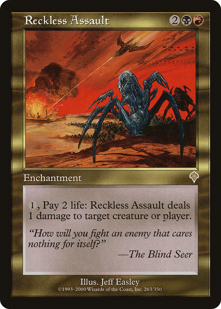 Reckless Assault (INV-263) (Foil)