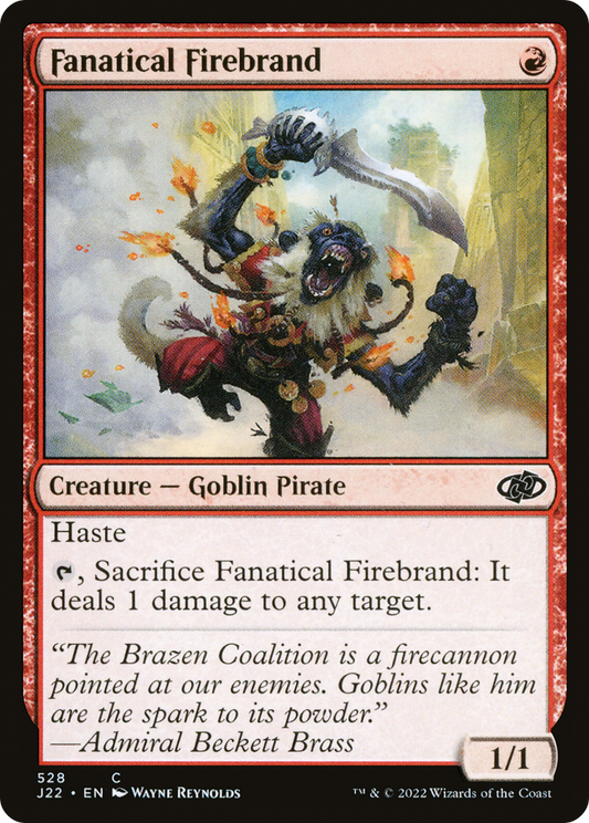 Fanatical Firebrand (J22-528)