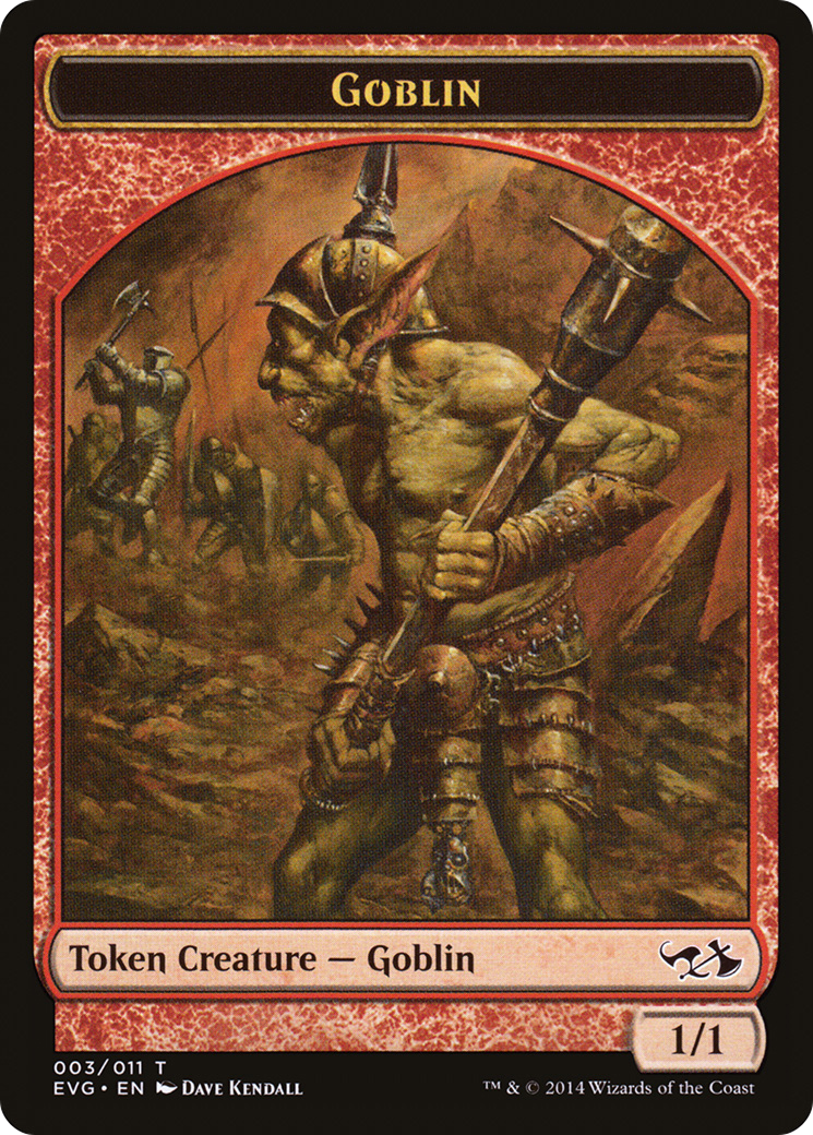Goblin Token (Elves vs. Goblins) (DD3-)