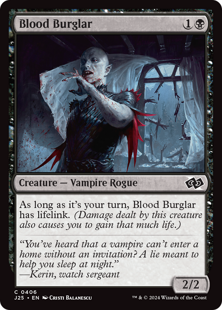 Blood Burglar (J25-406)