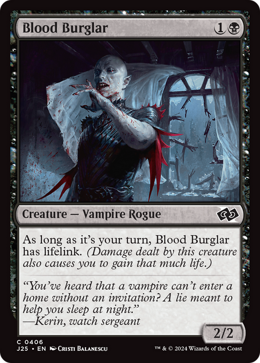 Blood Burglar (J25-406)