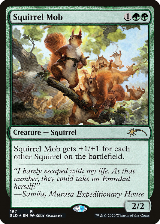 Squirrel Mob (SLD-197) (Foil)