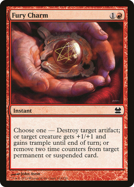 Fury Charm (MMA-114) (Foil)