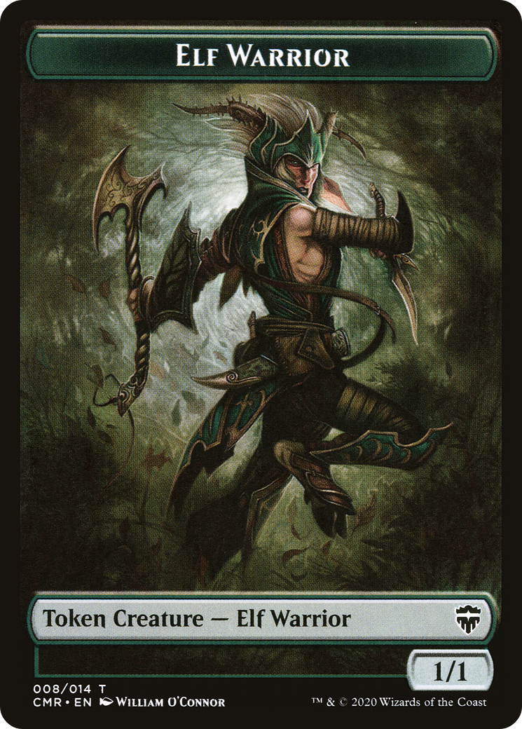 Elf Warrior Token (CMR-008)