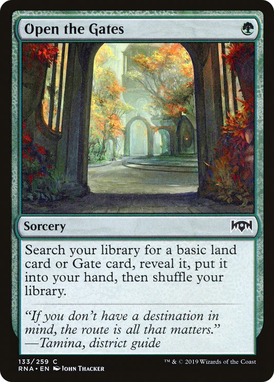 Open the Gates (RNA-133) (Foil)