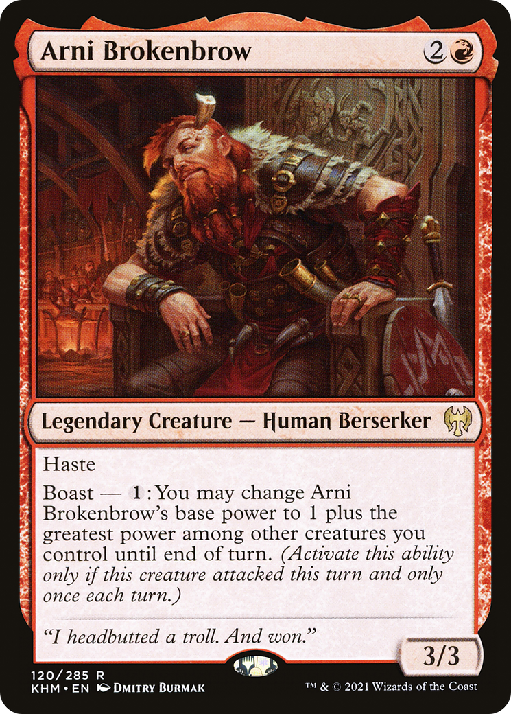 Arni Brokenbrow (KHM-120) (Foil)