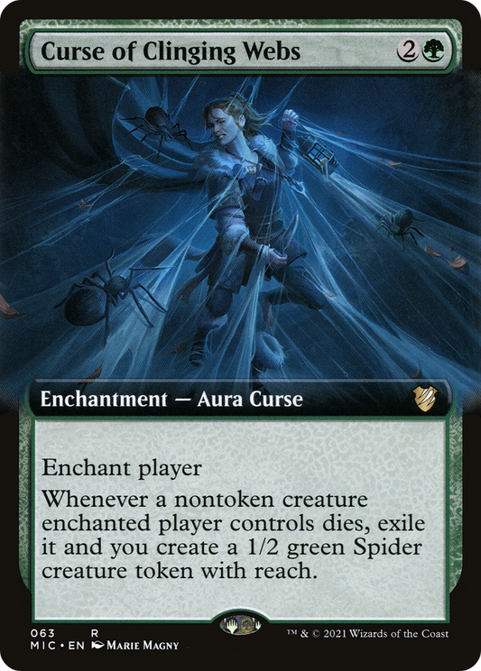 Curse of Clinging Webs (MIC-063) (Extended Art)