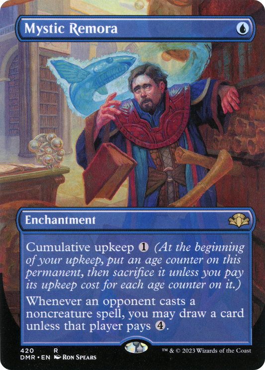 Mystic Remora (DMR-420) (Borderless) (Foil)