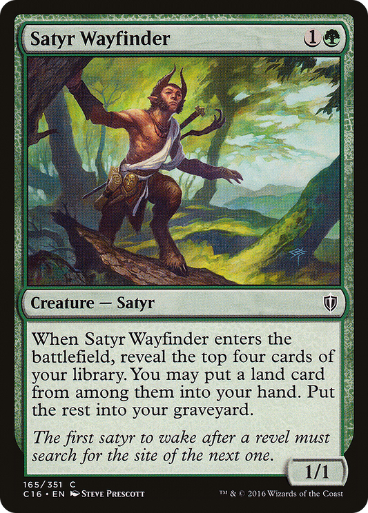 Satyr Wayfinder (C16-165)