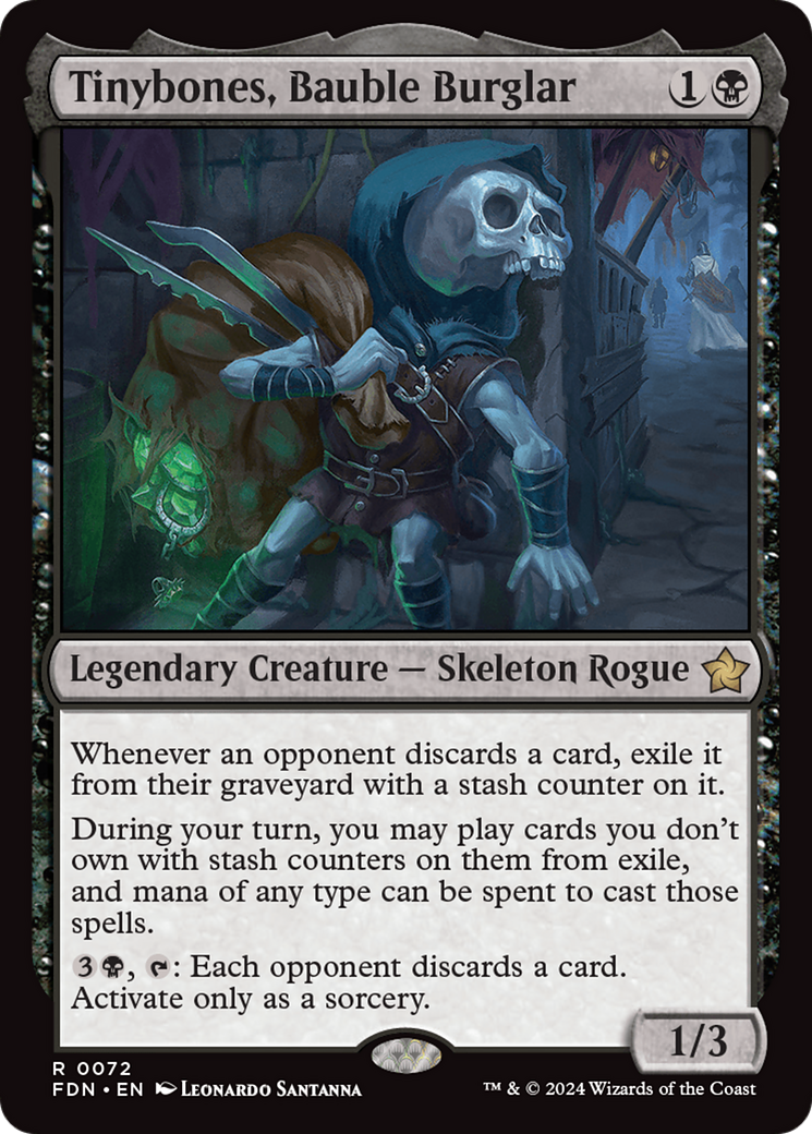 Tinybones, Bauble Burglar (FDN-072) (Foil)