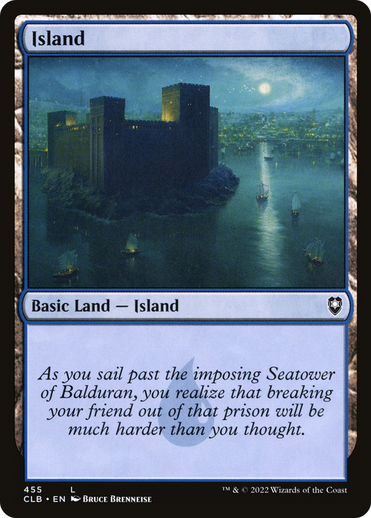 Island (CLB-455) (Foil)