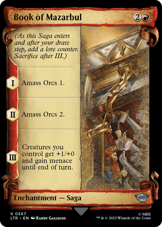 Book of Mazarbul (LTR-567) (Showcase) (Scroll) (Foil)