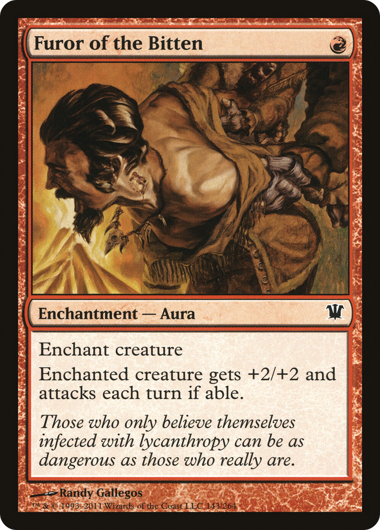 Furor of the Bitten (ISD-143) (Foil)