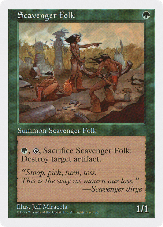 Scavenger Folk (5ED-323)