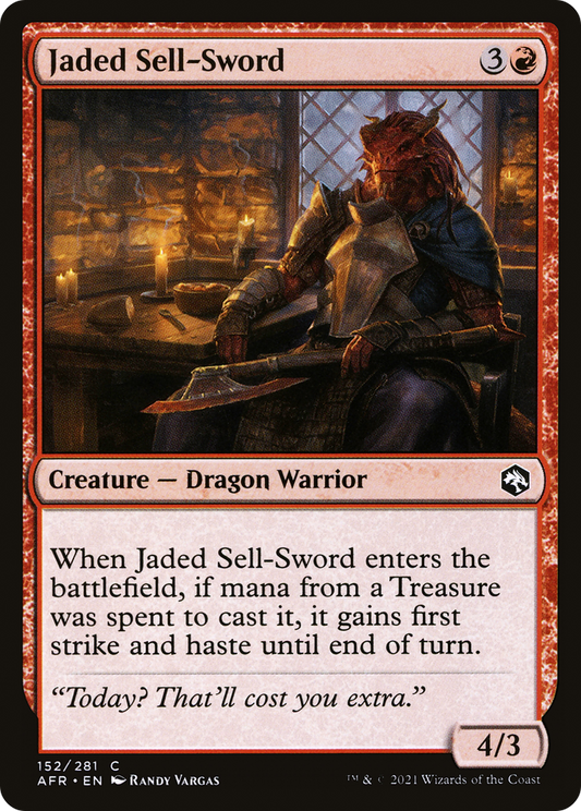 Jaded Sell-Sword (AFR-152)