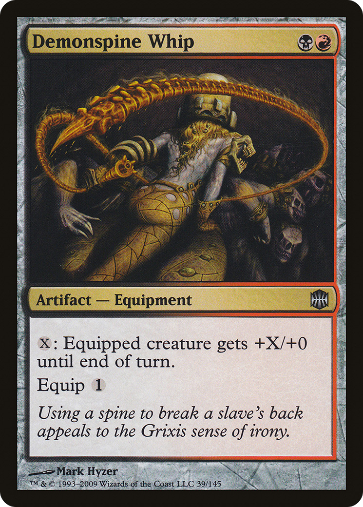 Demonspine Whip (ARB-039) (Foil)