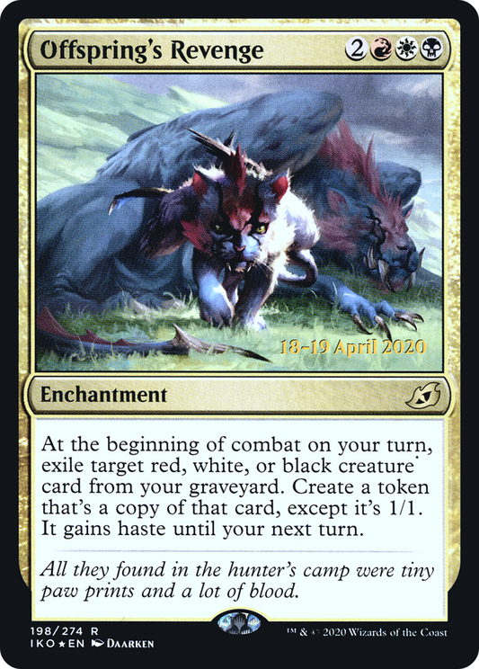 Offspring's Revenge (PRE-198S) (Foil)