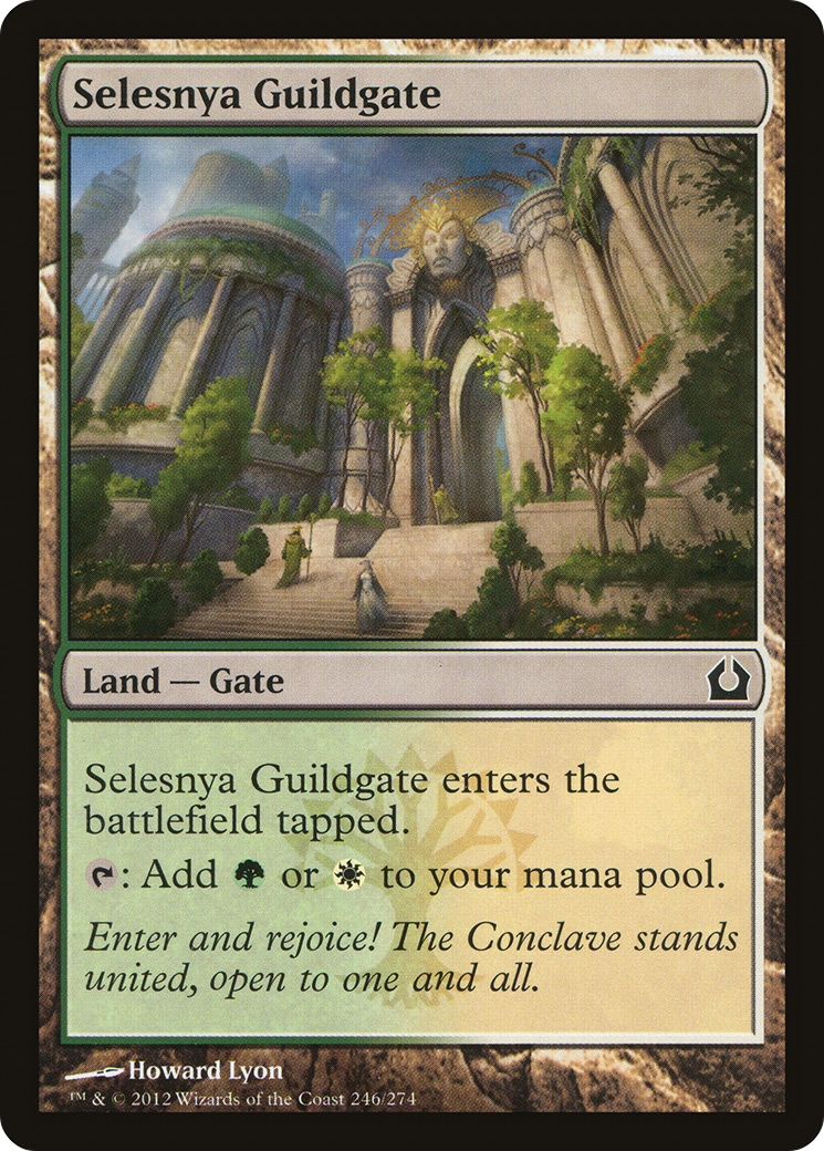 Selesnya Guildgate (RTR-246) (Foil)