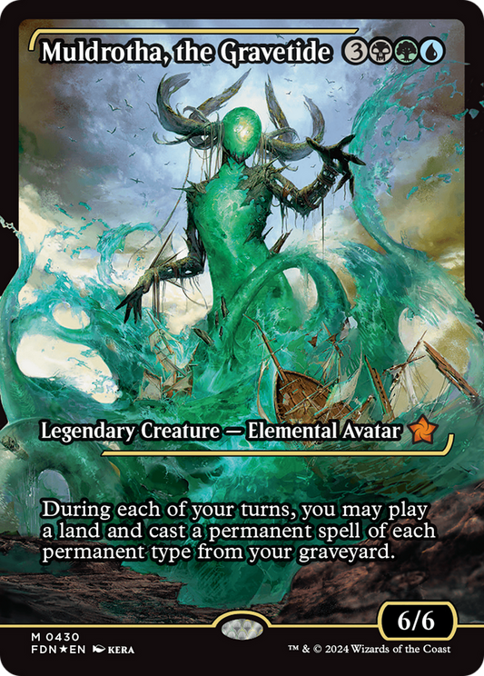 Muldrotha, the Gravetide (FDN-430) (Showcase) (Foil)