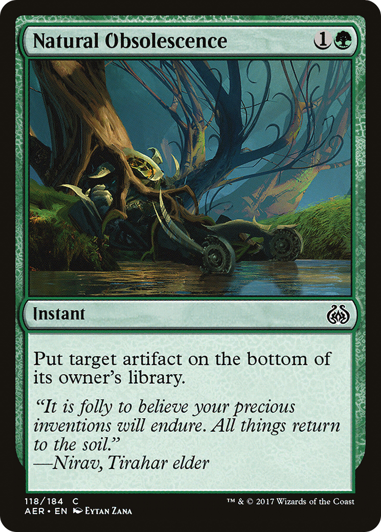 Natural Obsolescence (AER-118)