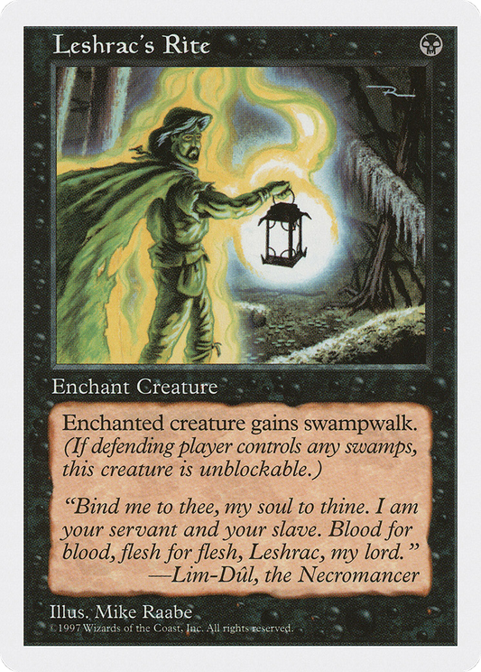 Leshrac's Rite (5ED-173)