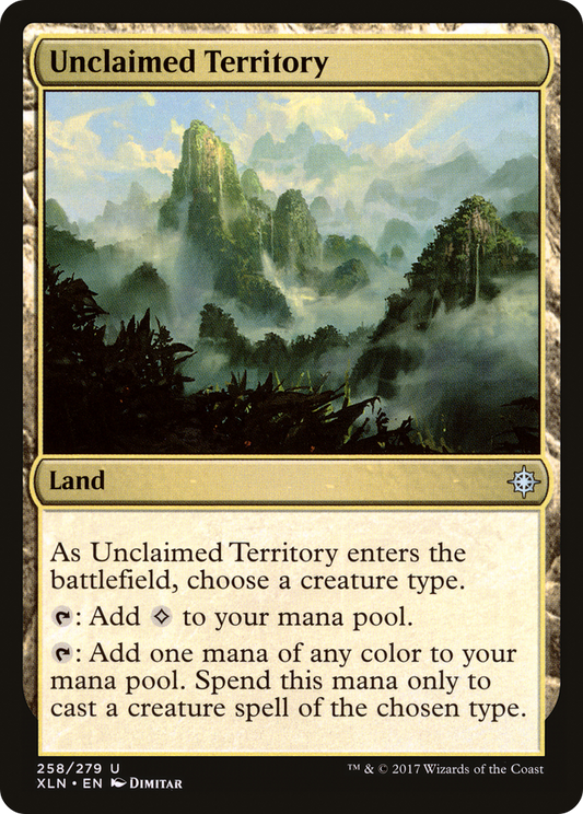Unclaimed Territory (XLN-258)