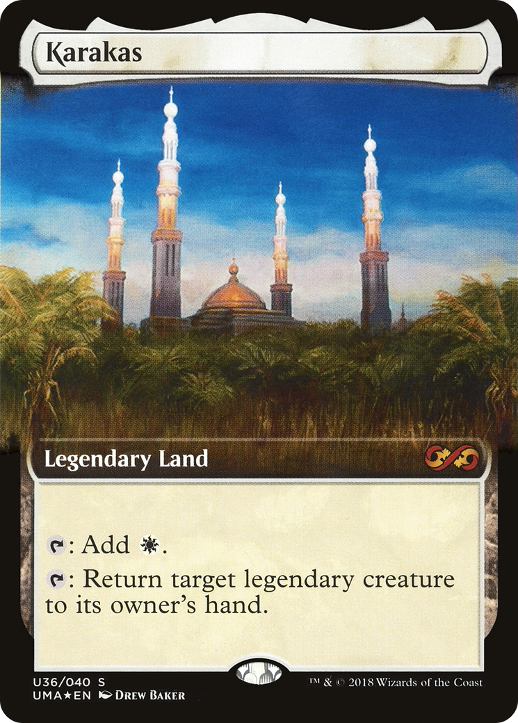 Karakas (UMA:BT-U36) (Extended Art) (Foil)