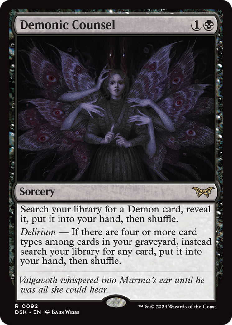 Demonic Counsel (DSK-092)