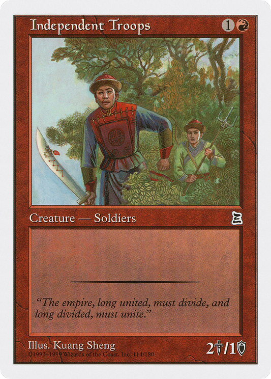Independent Troops (PTK-114)