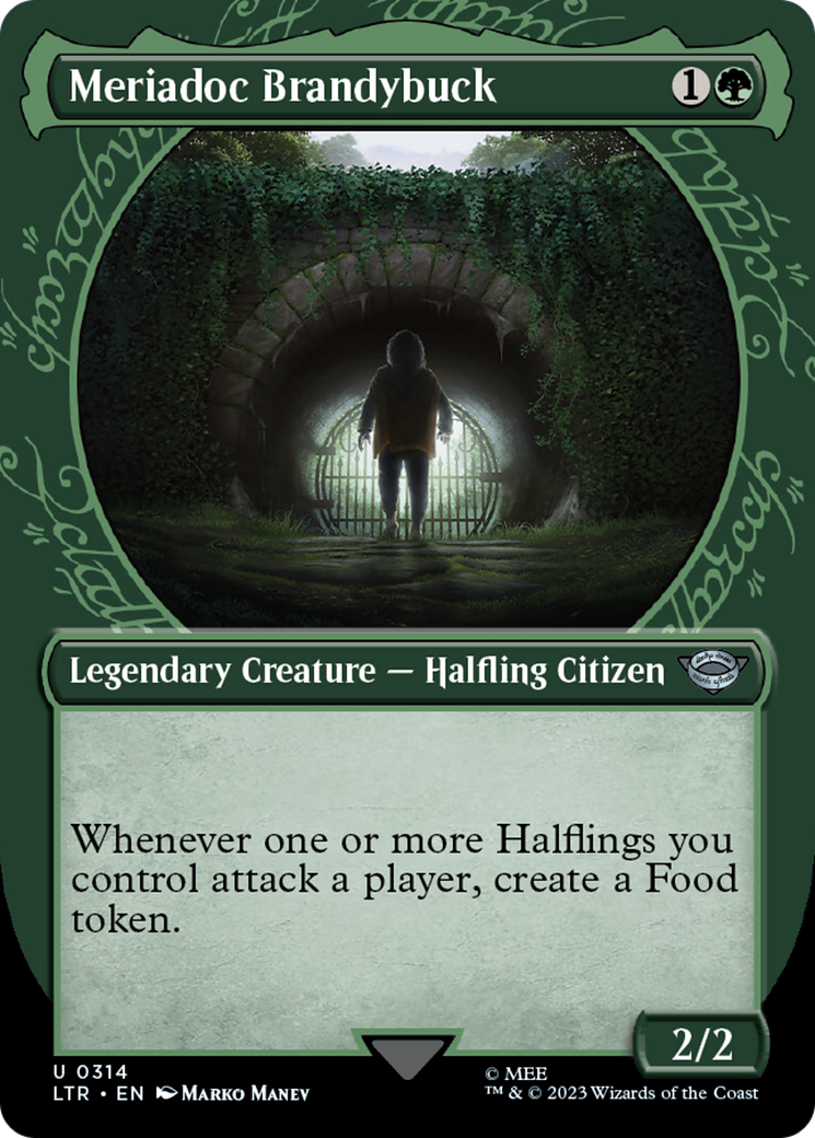Meriadoc Brandybuck (LTR-314) (Showcase) (Borderless) (Foil)