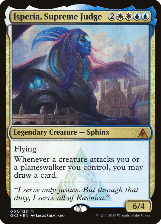 Isperia, Supreme Judge (GK2-001) (Foil)