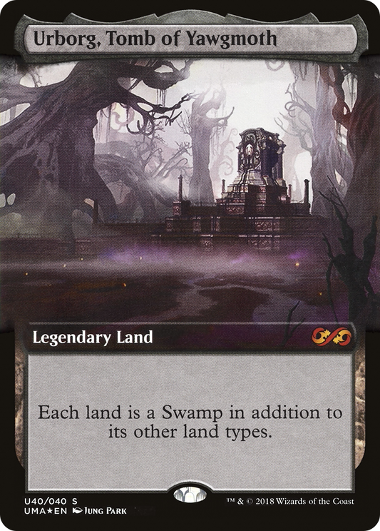 Urborg, Tomb of Yawgmoth (UMA:BT-U40) (Extended Art) (Foil)