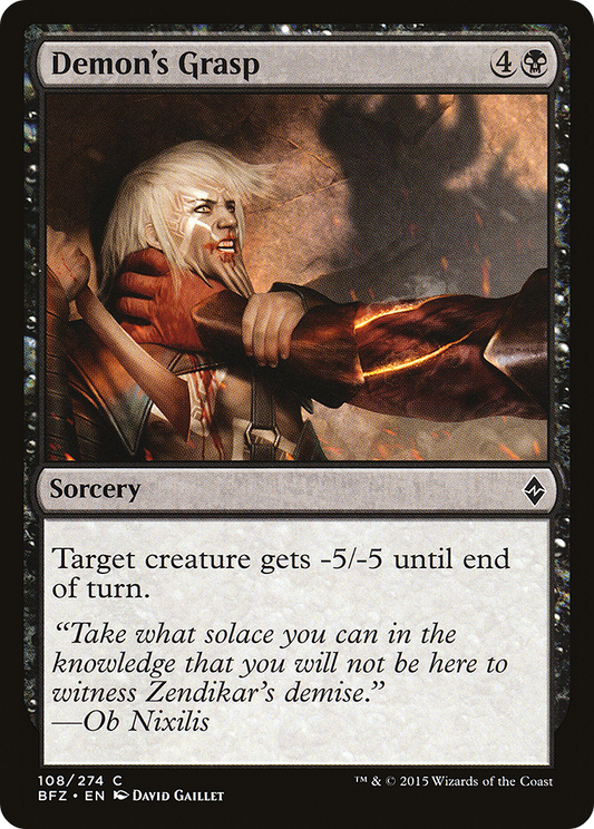 Demon's Grasp (BFZ-108)